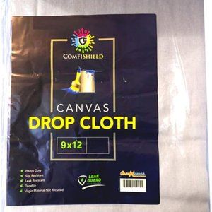 COMFITWEAR Heavy Duty Drop Cloth for Painting Slip (9 X 12)